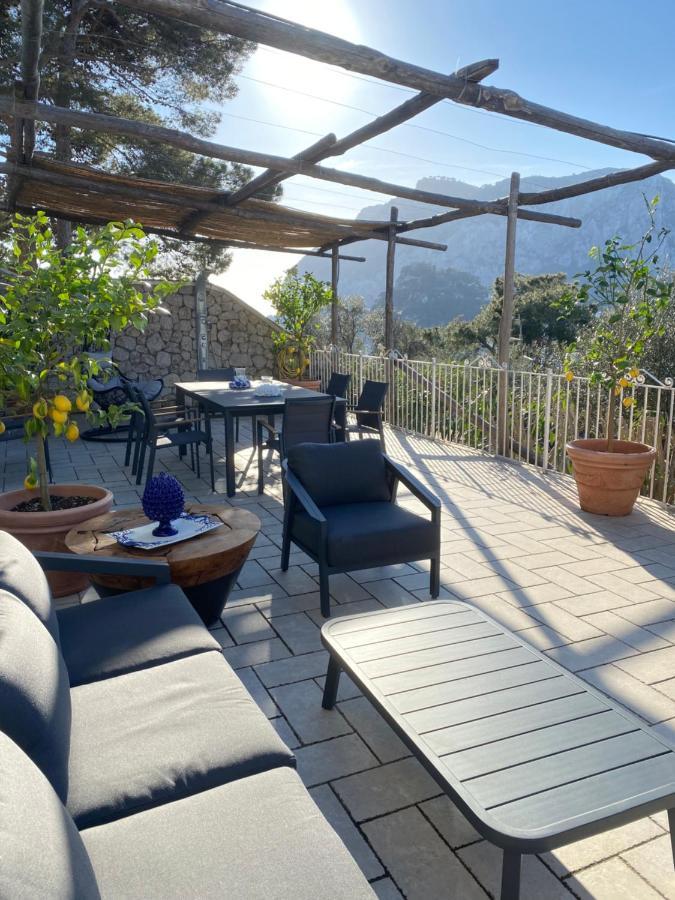 Caprigetaway - Casa Due Golfi Villa Luaran gambar